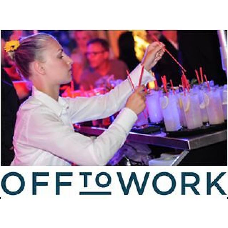 Flexible Shifts for Waiters & Bartenders at Extraordinary Events!