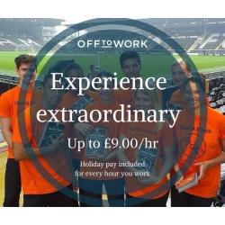 Flexible Shifts for Waiters & Bartenders at Extraordinary Events!