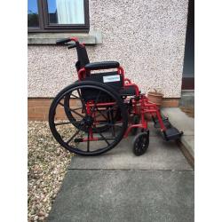 18" Self Propelled Lightweight Wheelchair