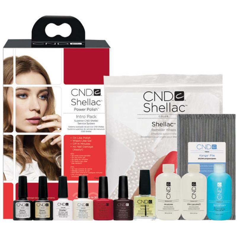 CND SHELLAC INTRO KIT BRAND NEW
