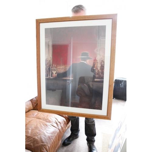 Art print Brent Lynch - Cigar Bar