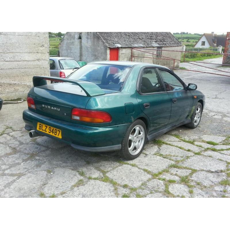Subaru Impreza Turbo 4x4 - spares, repair or track