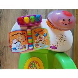 Fisher price chair and table