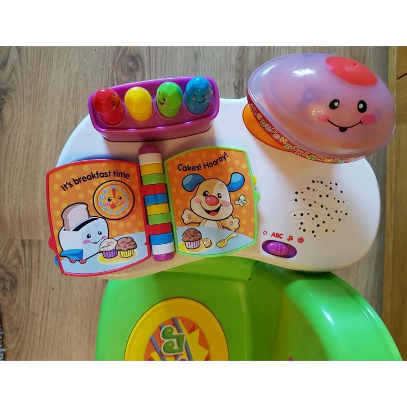 Fisher price chair and table