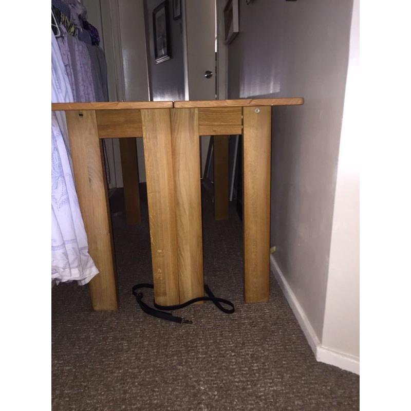 BROMPTON OAK EXTENDING CONSOLE (Laura Ashley)