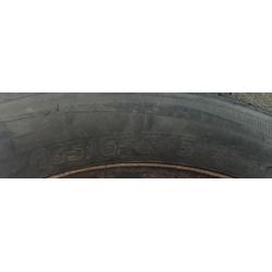 Four 13" ford ka steel wheels plus 165/65/13 tyres