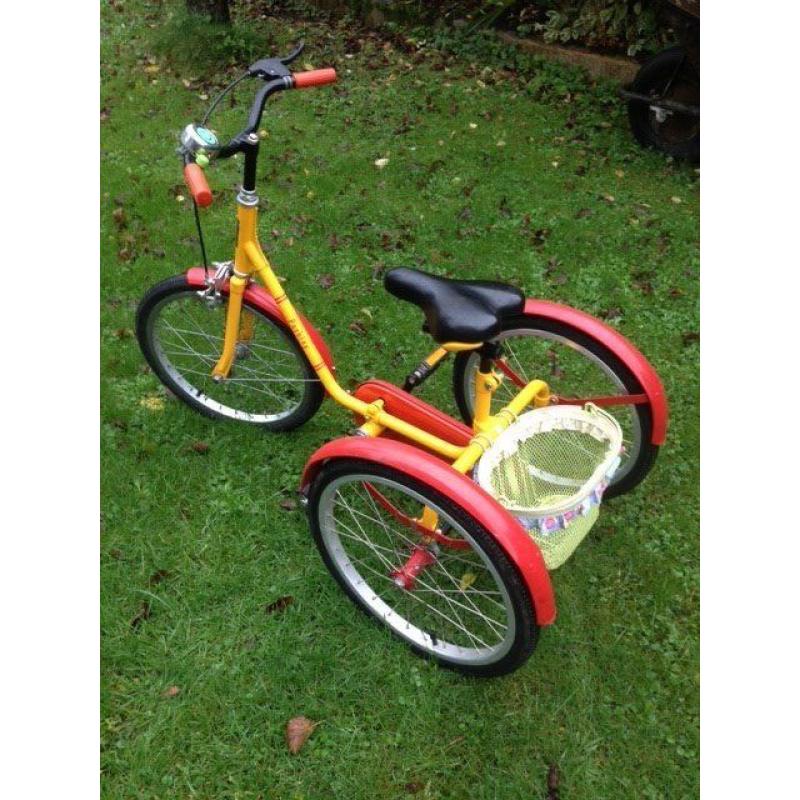 Tricycle ( Child's) - Pashley Pickle - great condition ( basket removed easily)