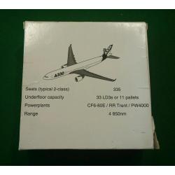 Herpa wings Airbus Ind A330 diecast