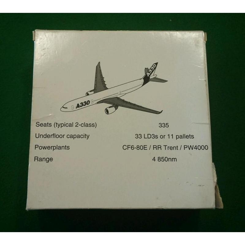 Herpa wings Airbus Ind A330 diecast