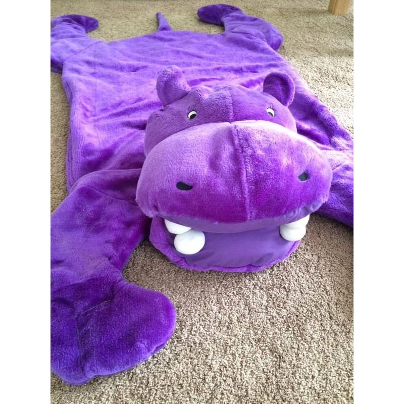 Hippo children's sleeping bag