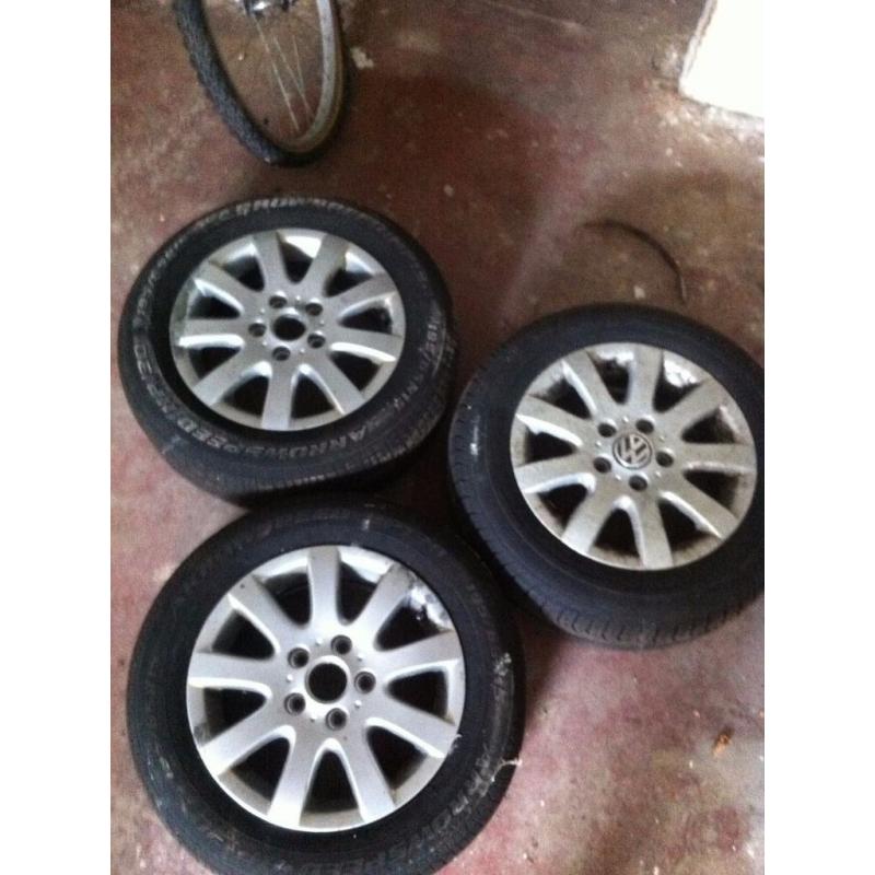 VW Alloys x3