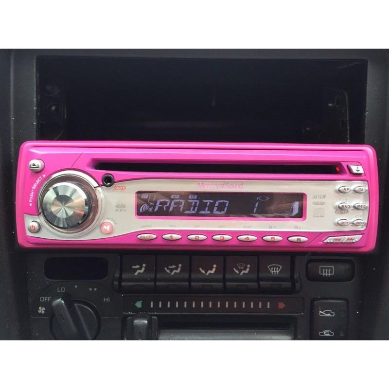 Ministry of Sound in car CD player Pink
