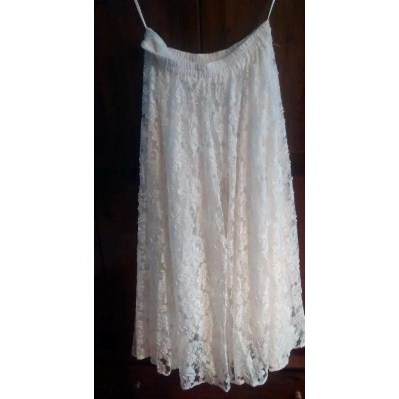 Wedding Dress size 14--16.