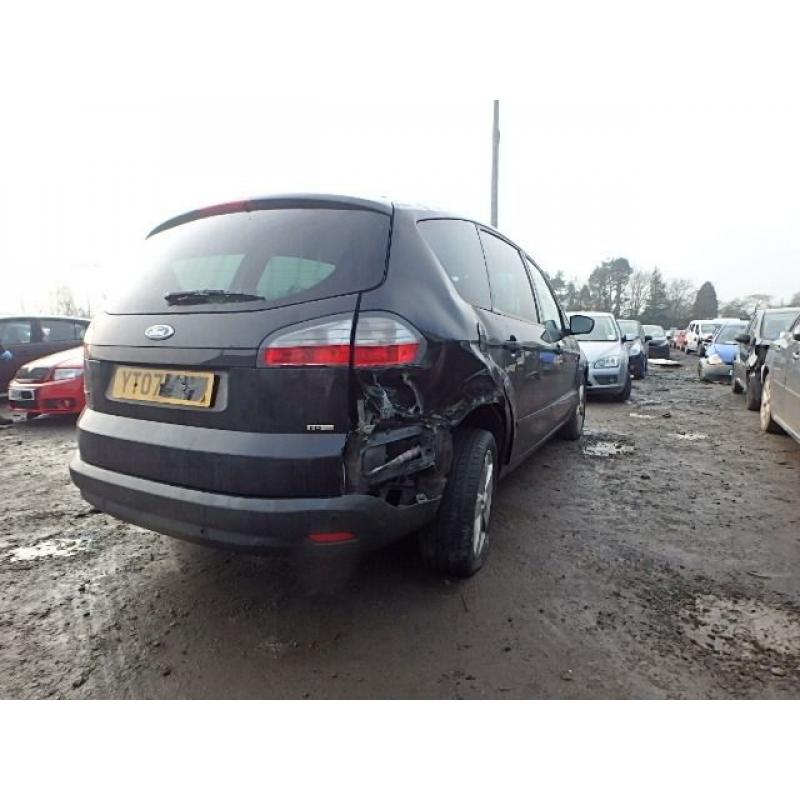 BREAKING FOR PARTS FORD S-MAX 2007 TITANIUM 2.0 TDCI 140 BHP IN PANTHER BLACK