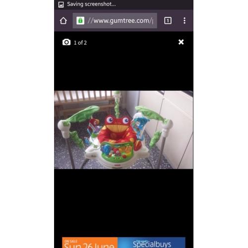 Fisherprice Rainforest Jumperoo