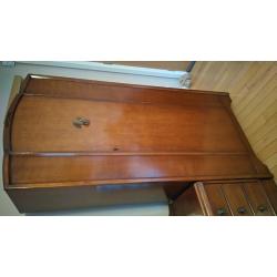 Vintage Wardrobe and Mirrored Chest of Drawers