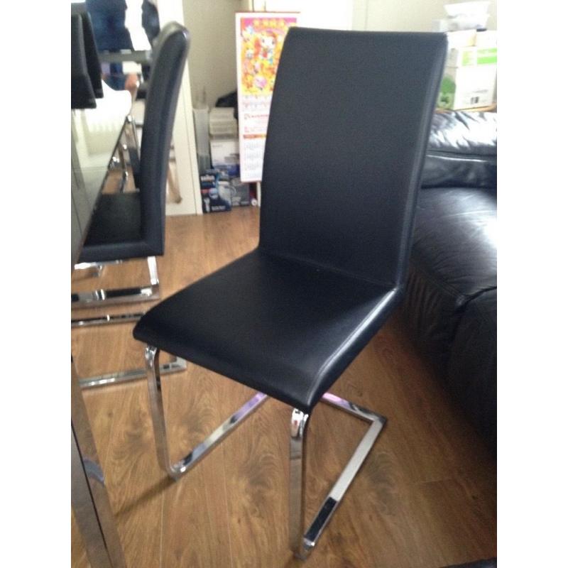 Dining room table and chairs