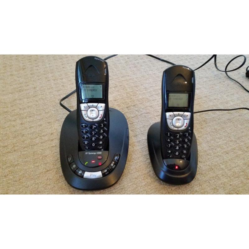 BT Synergy 4500 Double Cordless Phone and Answering Machine