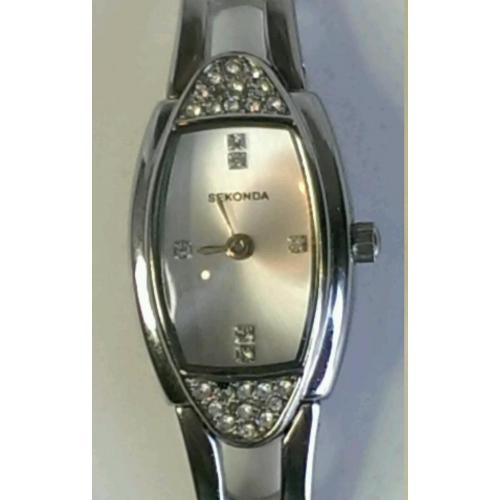 Genuine sekonda ladies watch with diamonds