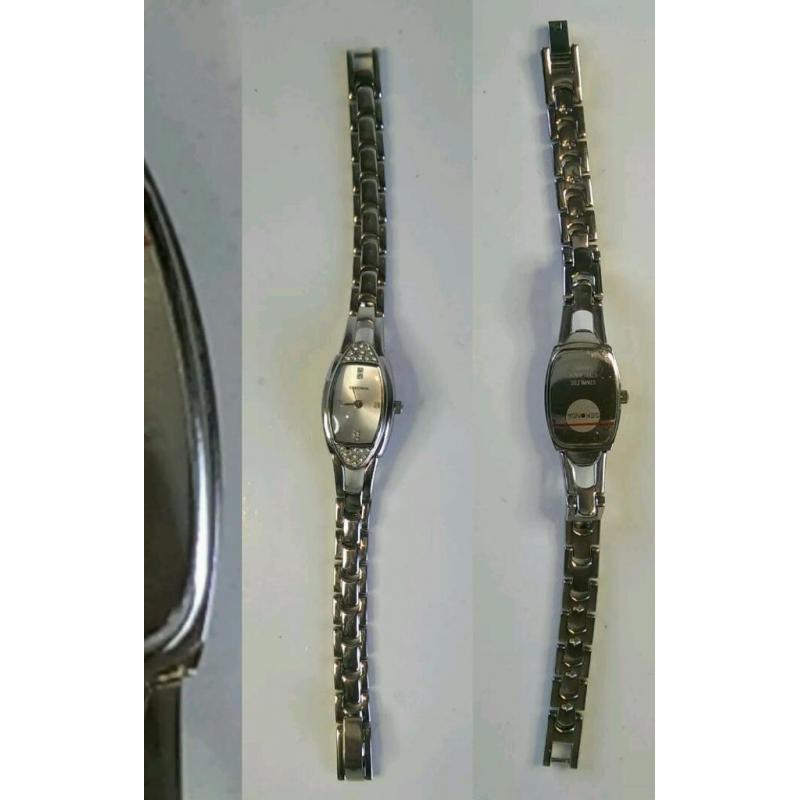 Genuine sekonda ladies watch with diamonds