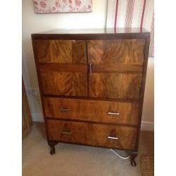 Mid-century style tall boy