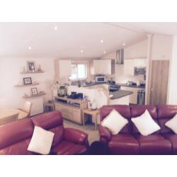 2 year old lodge near clacton & Colchester - with decking 2 bedroom