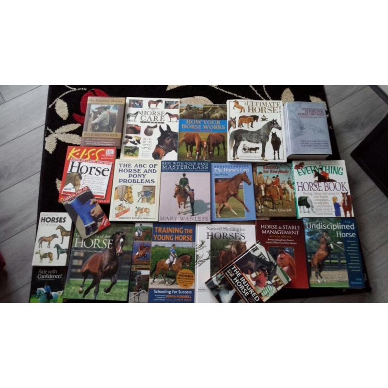 Horse books x 20!