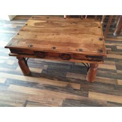 Sheesham Indian wood coffee table