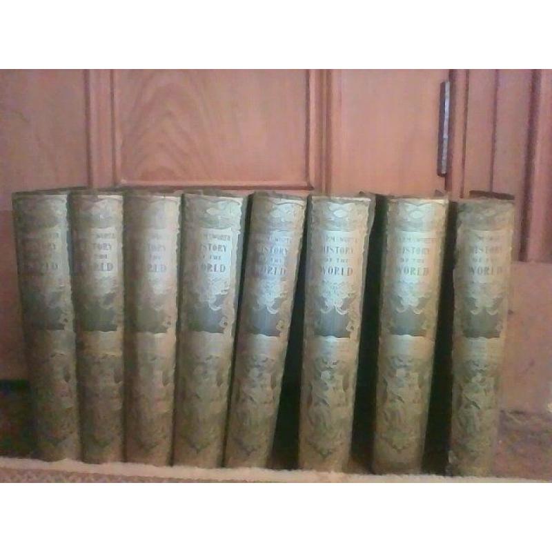 Antiquarian encyclopedia set - Harmsworth History Of The World in 8 volumes