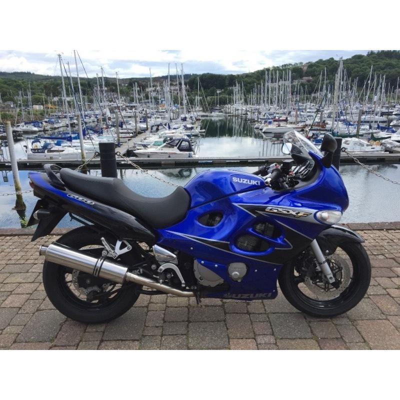 SUZUKI GSX 600F, 2004, PAMPERED !!! , STUNNING LOW MILEAGE EXAMPLE, DRY USE,