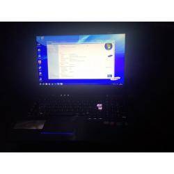 Samsung 700G7A Laptop Series 7 Gamer /Working but faulty/ Fix up or sell for parts. Colletion Only!