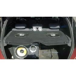 vibe cbr subwoofer an built in amp with all cables
