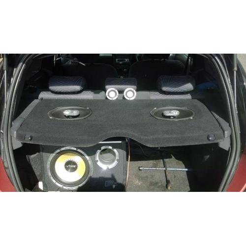 vibe cbr subwoofer an built in amp with all cables