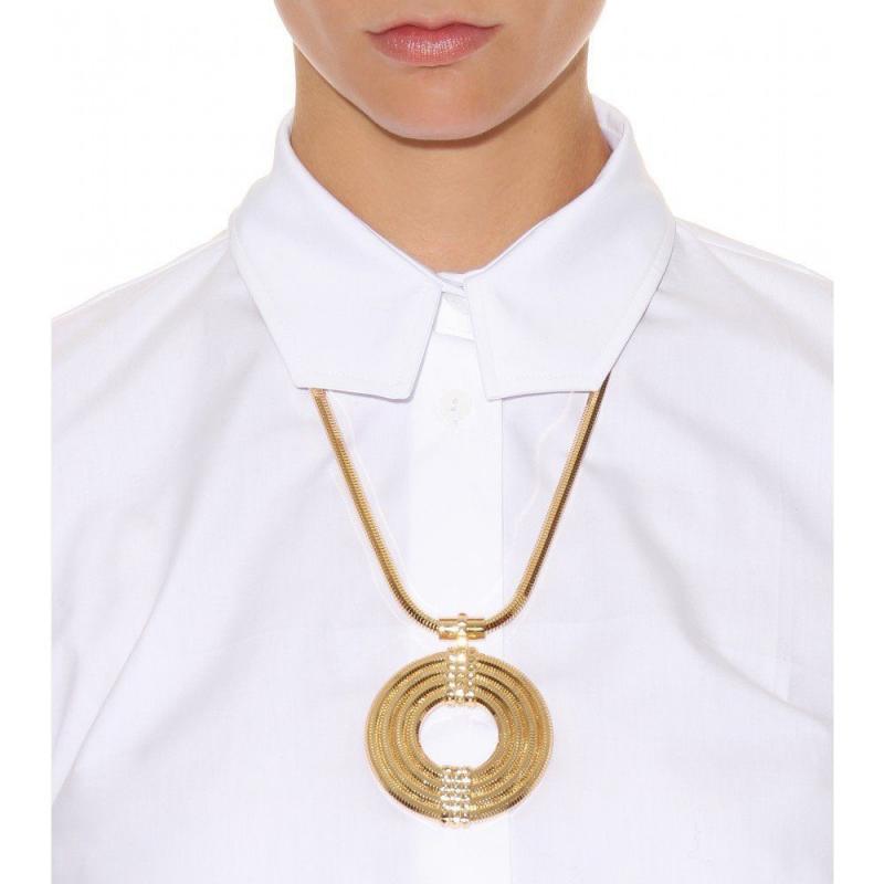 Yellow Gold Lara Bohinc Apollo Designer Necklace Pendant