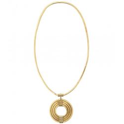 Yellow Gold Lara Bohinc Apollo Designer Necklace Pendant