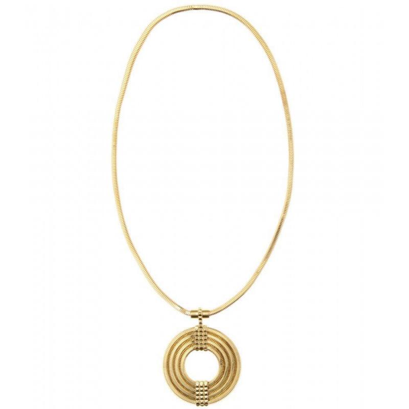 Yellow Gold Lara Bohinc Apollo Designer Necklace Pendant