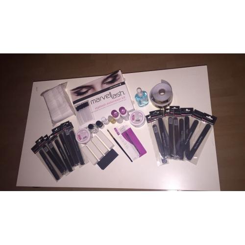 Brand new lash/acrylic nail kit!