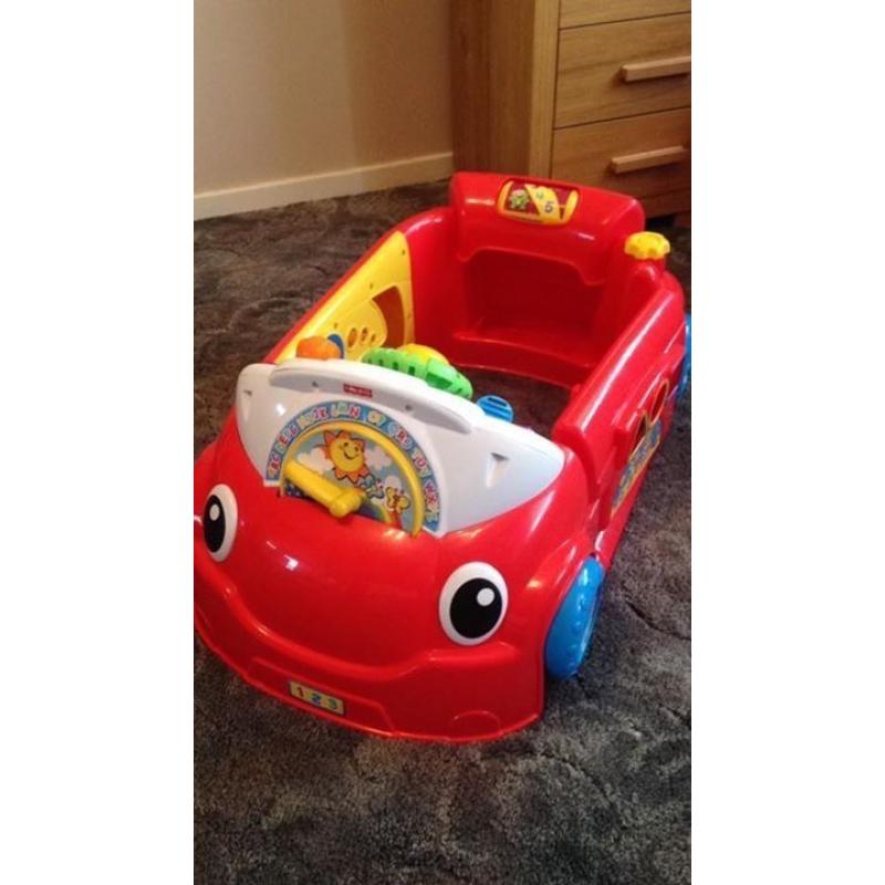 Fisher price laugh and learn car