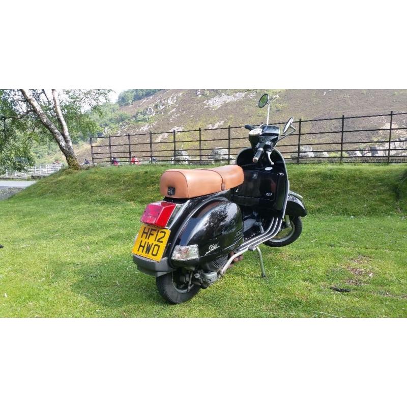 2012 LML Vespa 125cc 4 Stroke Manual