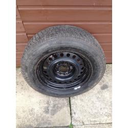 various car tyres,all good tread on rims..