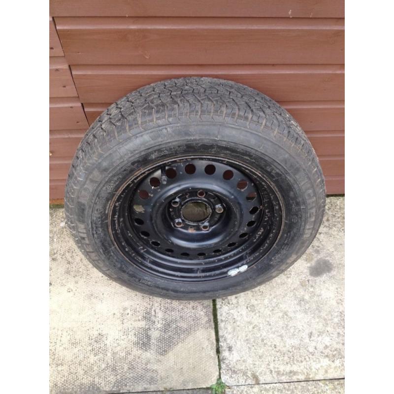 various car tyres,all good tread on rims..