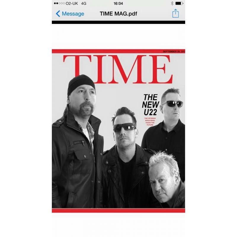 U22 the official u2 tribute band require Bono alike