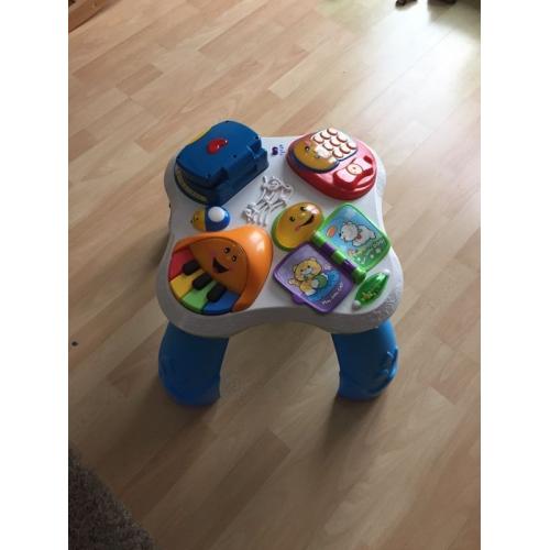 Fisher Price activity table a/e