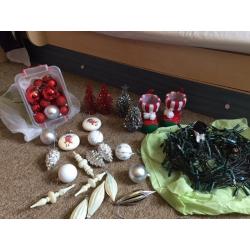 Xmas decoration and lights