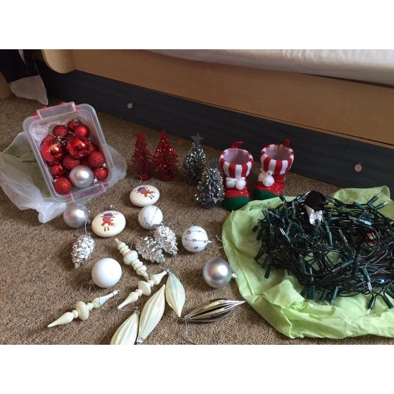 Xmas decoration and lights