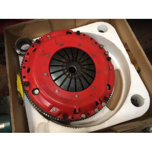 VW solid flywheel and race clutch 1.8t