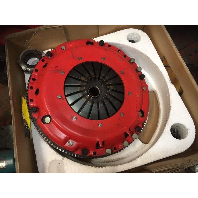 VW solid flywheel and race clutch 1.8t