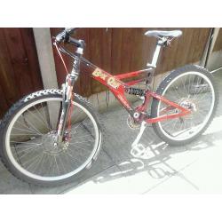 Giant frame and wheels