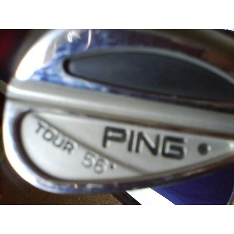 PING ... 56 % tour wedge stiff.....