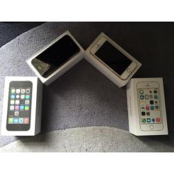 IPHONE 5S 64GB UNLOCKED IN MINT CONDITION CHOICE OF TWO